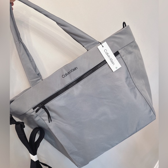 NWT Calvin Klein Nylon Everyday Essential Tote - Picture 4 of 11
